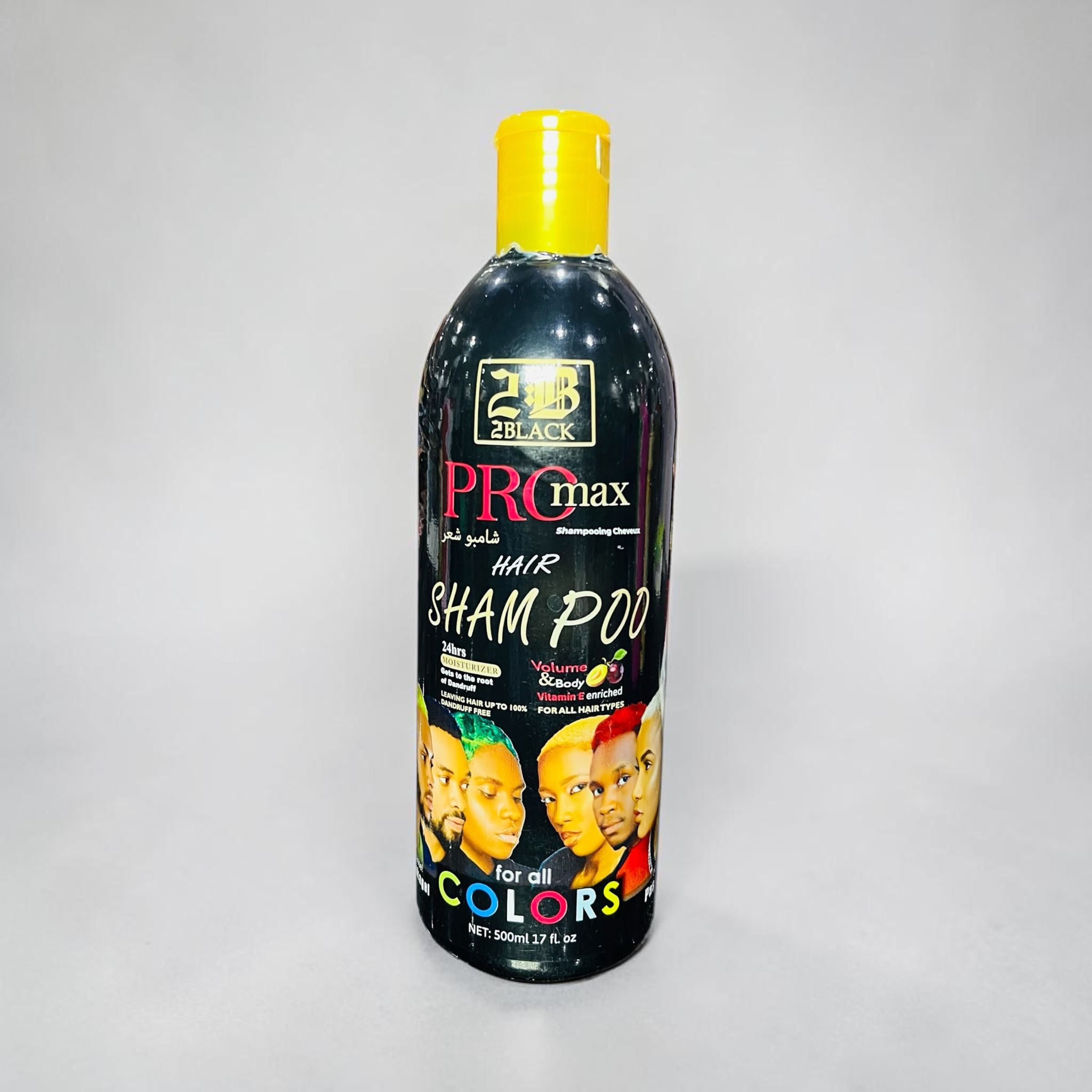 2BLACK PROMAX HAIR SHAMPOO 500ML